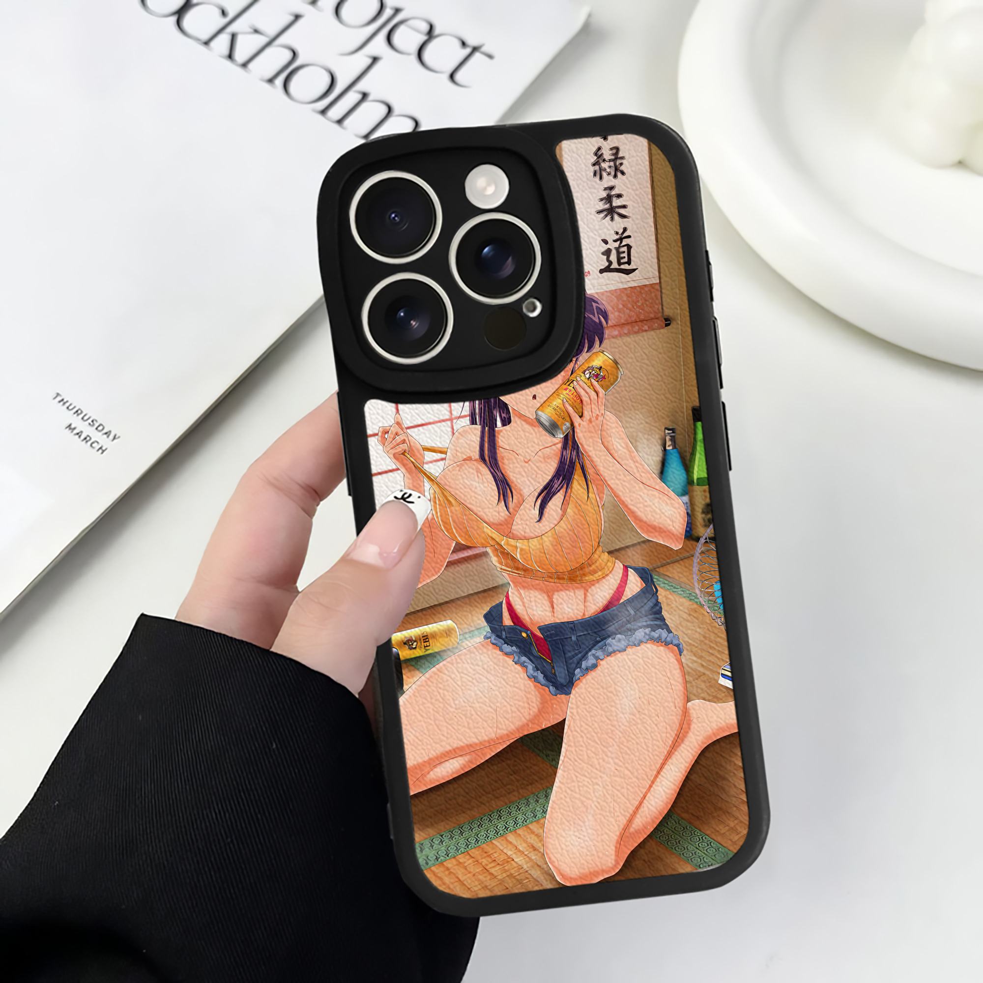 （画像用） EVA 新世紀エヴァンゲリオン 【iPhone 16シリーズ対応】シリコンスマホケース（レザー調） 材質：シリコン